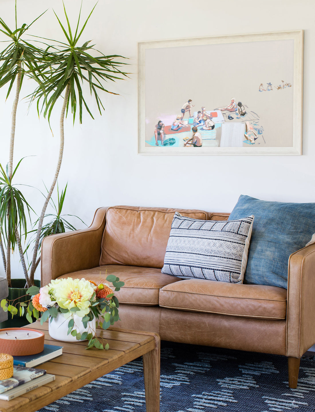 Beachgoers by Kristine Brookshire