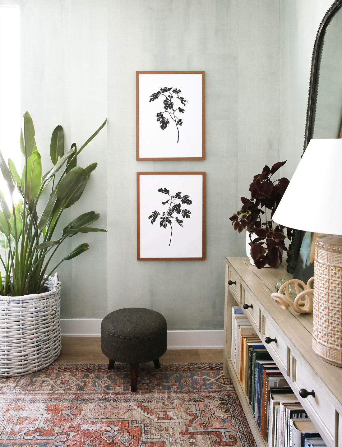 Fig Leaves I & II by Katherine George