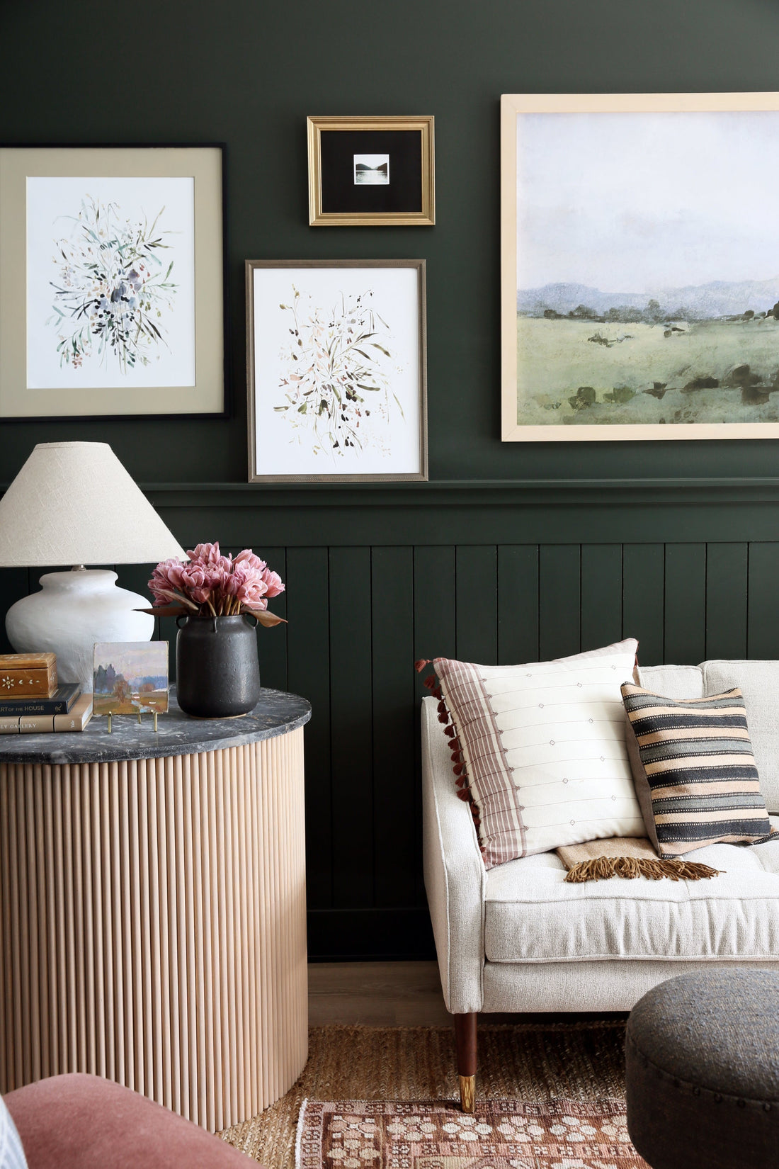 DIY Wood Frame For Oversized Art Prints