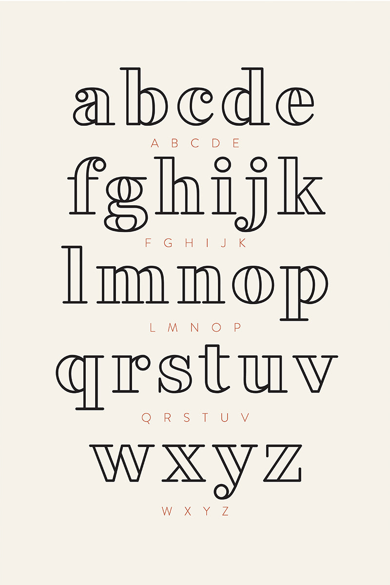 Easy Lettering Styles Alphabet Laser Cut Template Alphabet Font Letter