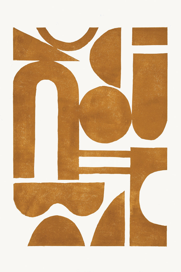 Ochre I Juniper Print Shop